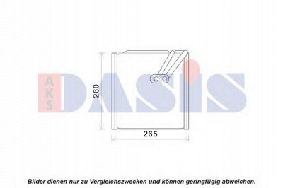 AKS DASIS 820384n -  Испаритель, кондиционер
